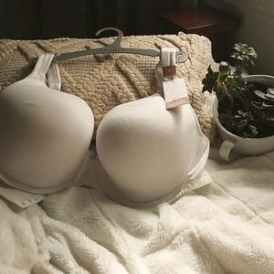 White Underwire Bra 38F